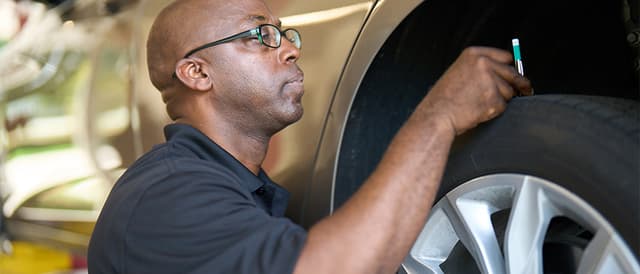 The lifespan of your tires depends on many different factors, such as the quality of the tires, the type of tires you're using, how often the vehicle is driven, how you drive your vehicle, etc.